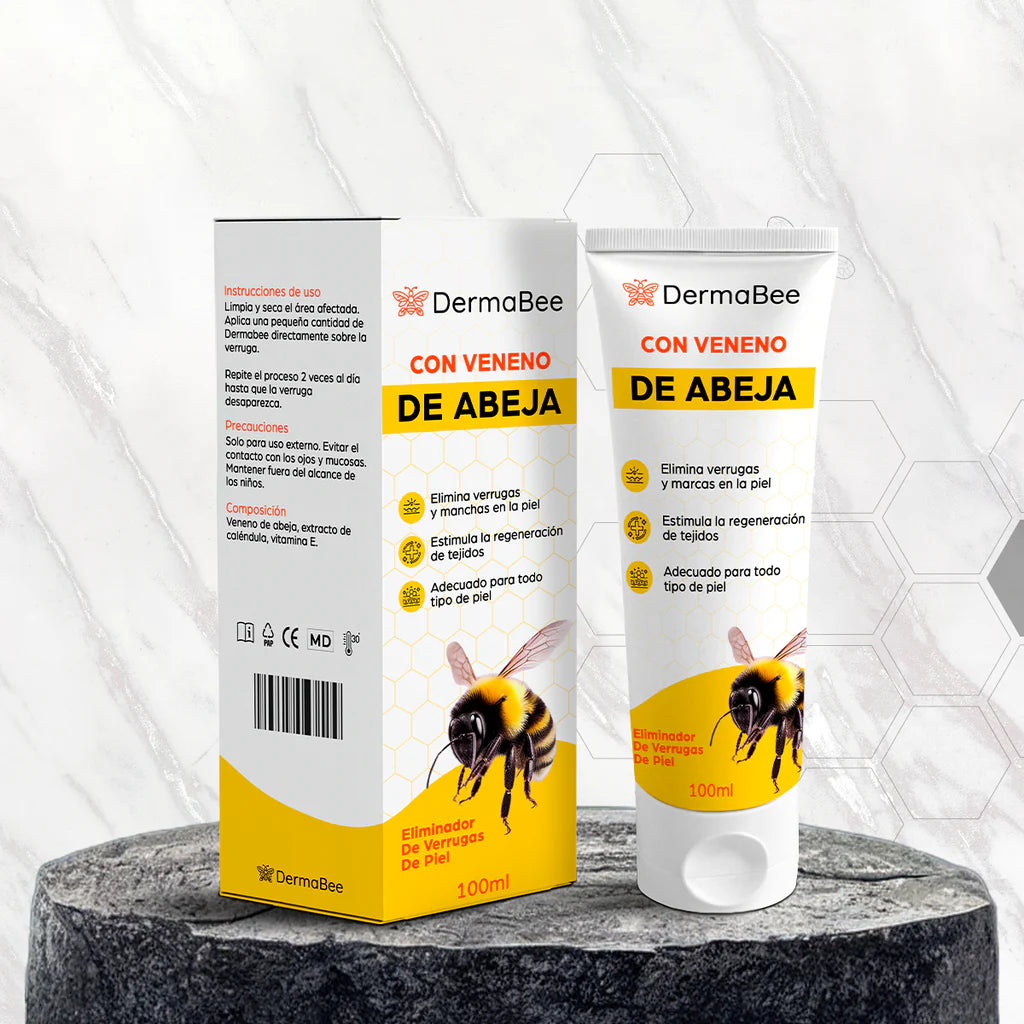DERMABEE / Crema tópica con venenos de abeja para las arrugas y manchas
