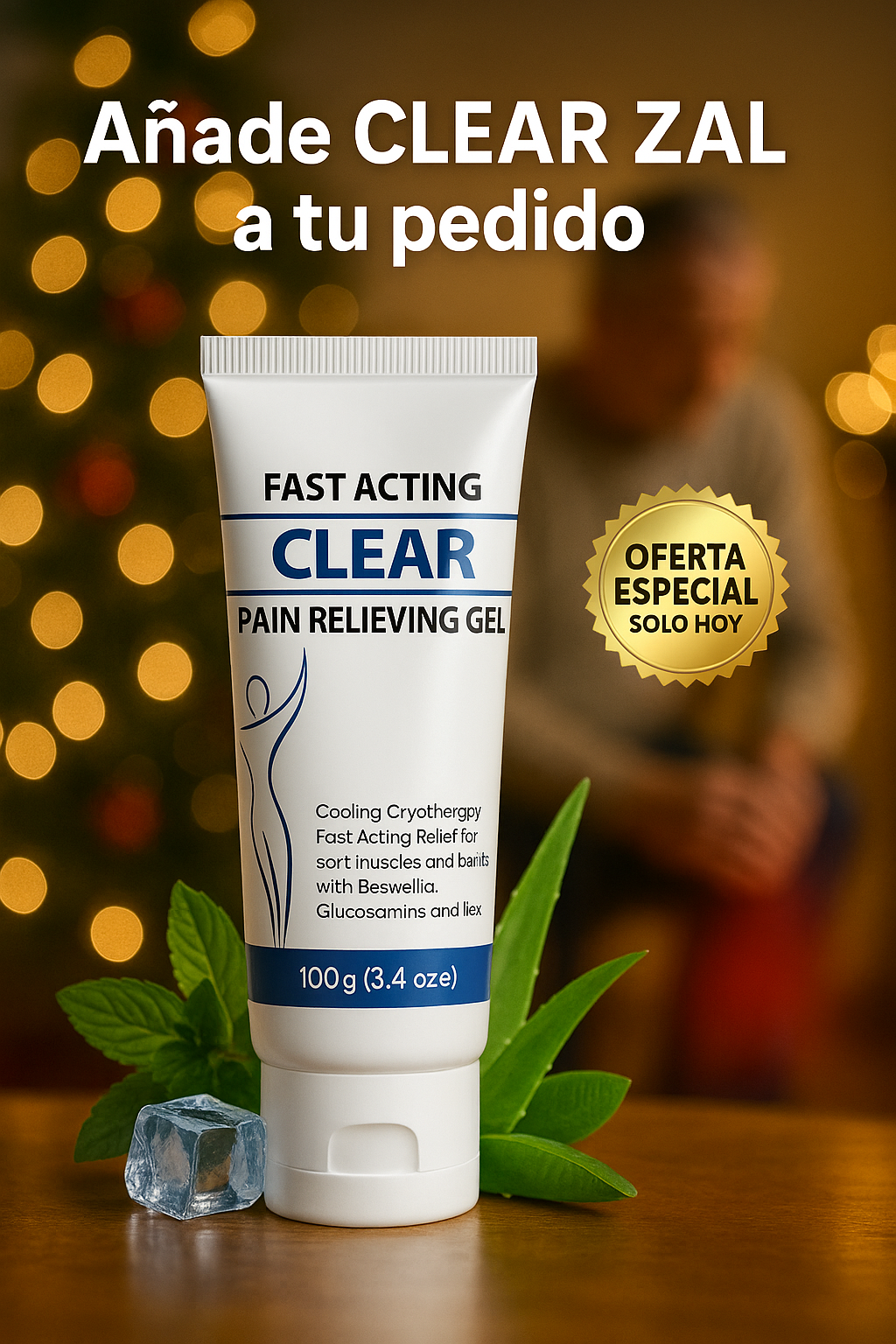 CLEAR ZAL - ALIVIA EL DOLOR MUSCULAR Y DE ARTICULACIONES