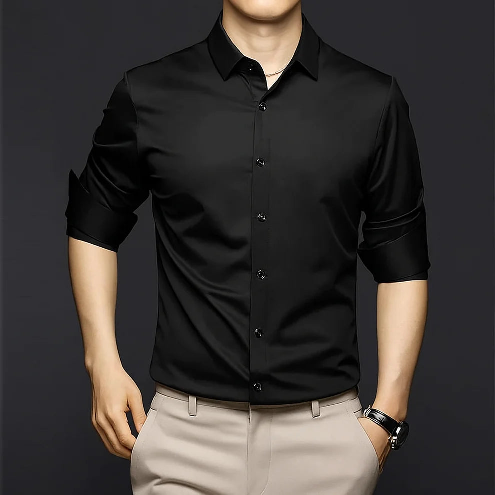"Camisa Stretch Elegante" Confort y Elegancia