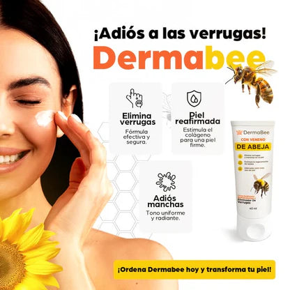 DERMABEE / Crema tópica con venenos de abeja para las arrugas y manchas